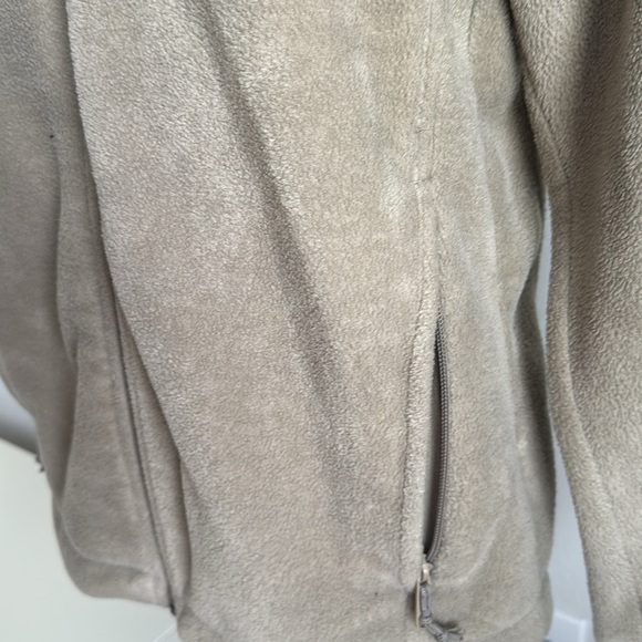 Columbia Soft Fleece Jacket - Light Beige - Size S - Picture 4 of 8